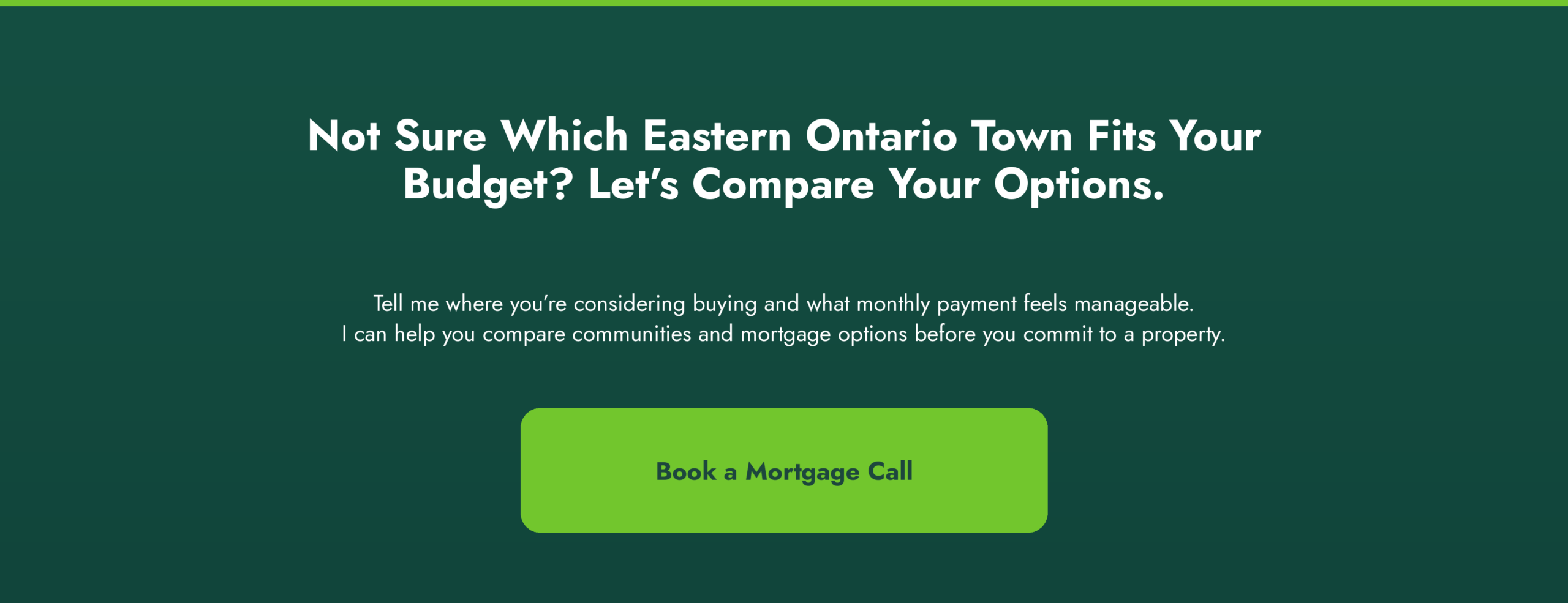 Down Payment Options